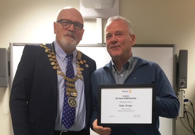 Besøk av guvernør Arvid Blindheim