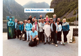 Sula Rotaryklubb feirer 50 års jubileum